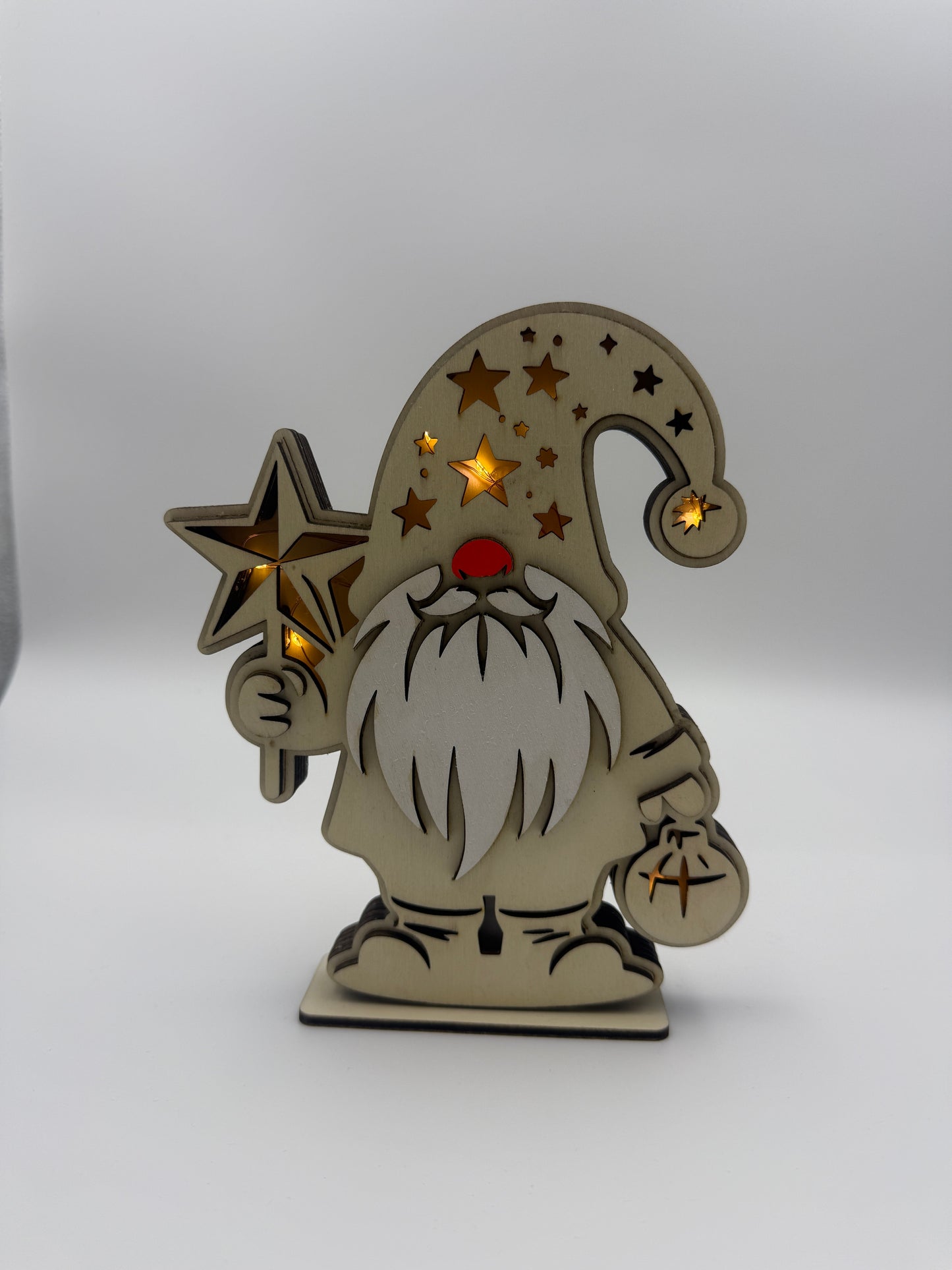 Handmade Wichtel mit LED
