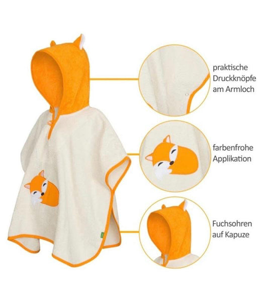 Froschkönig / Fuchs Badeponcho