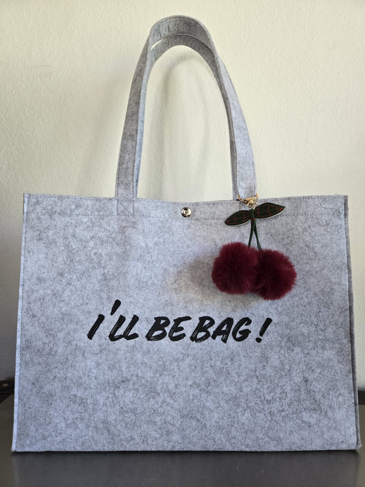 Cherry Cherry Lady! - Süßer Kirschen Plüsch Taschenanhänger