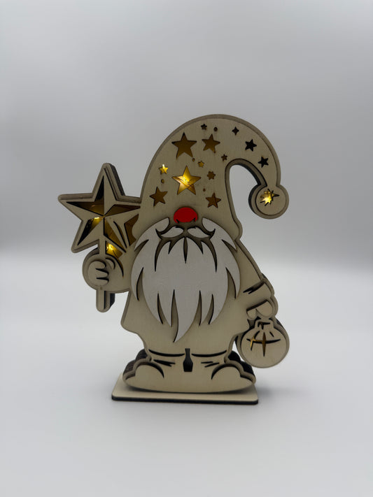 Handmade Wichtel mit LED