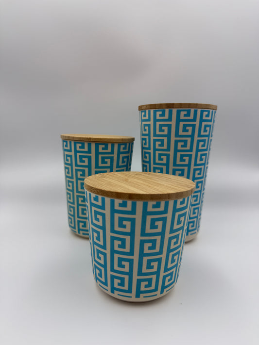 Bambus Trio - 3er Set Aufbewahrungsdosen