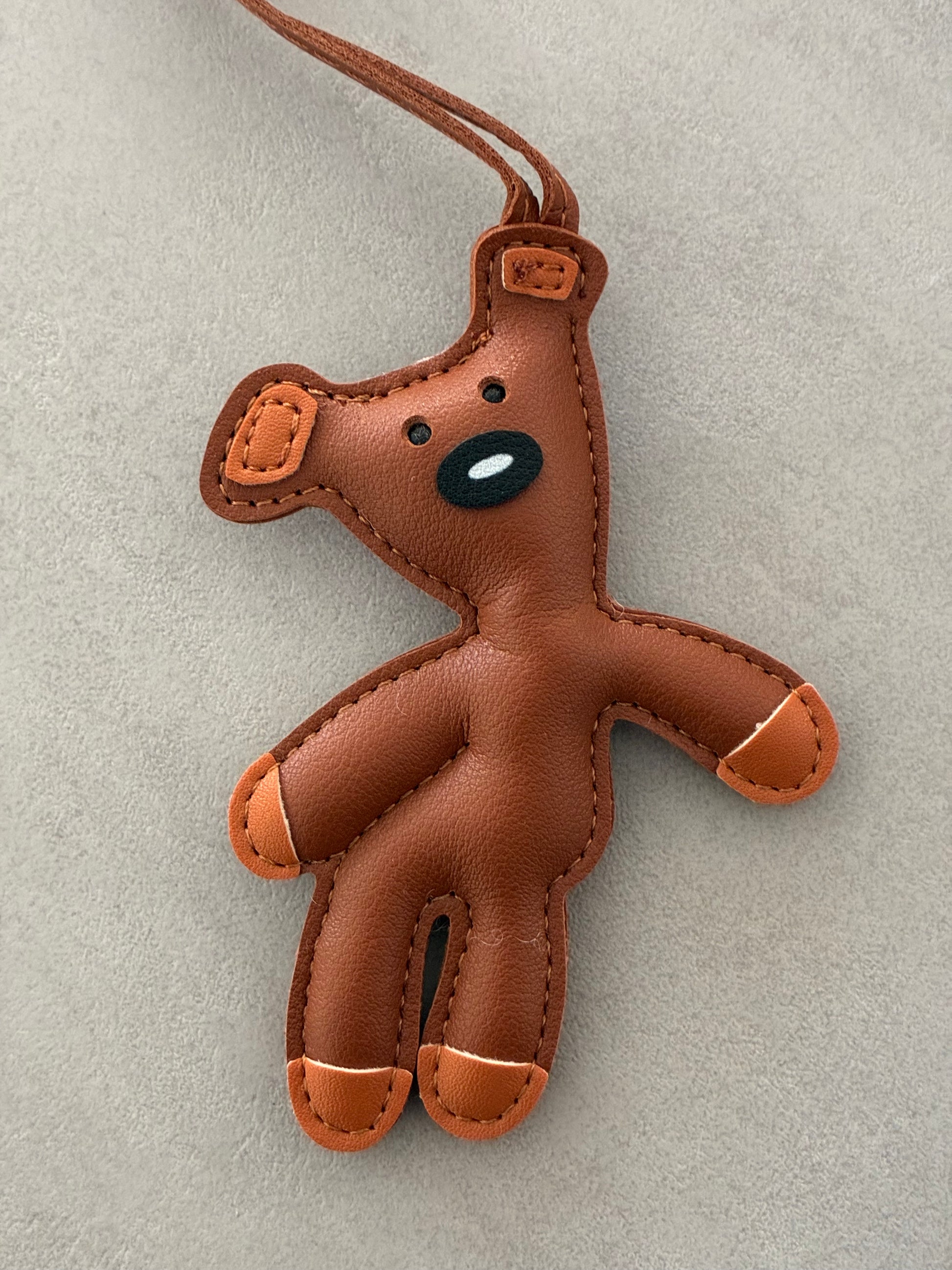 Mr. Bean Teddy Schlüsselanhänger - Detailansicht Gesicht