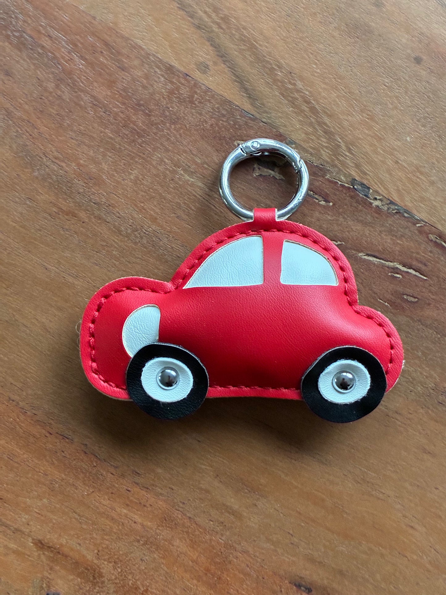Roter Flitzer - Auto Schlüsselanhänger